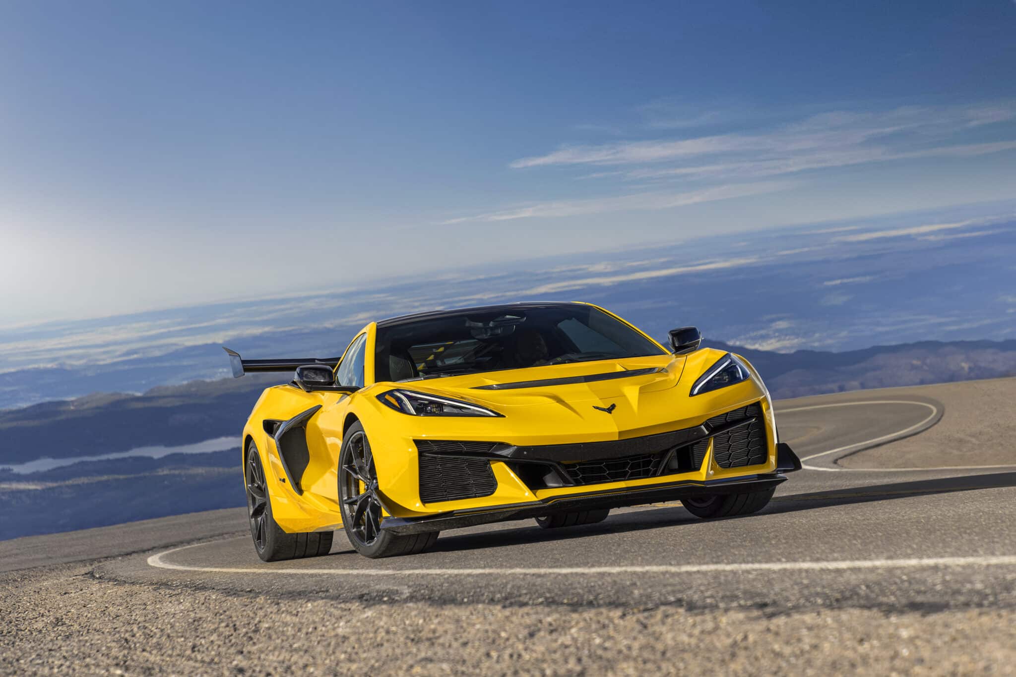 2025 Chevy Corvette ZR1 coupe with the ZTK Performance Package.