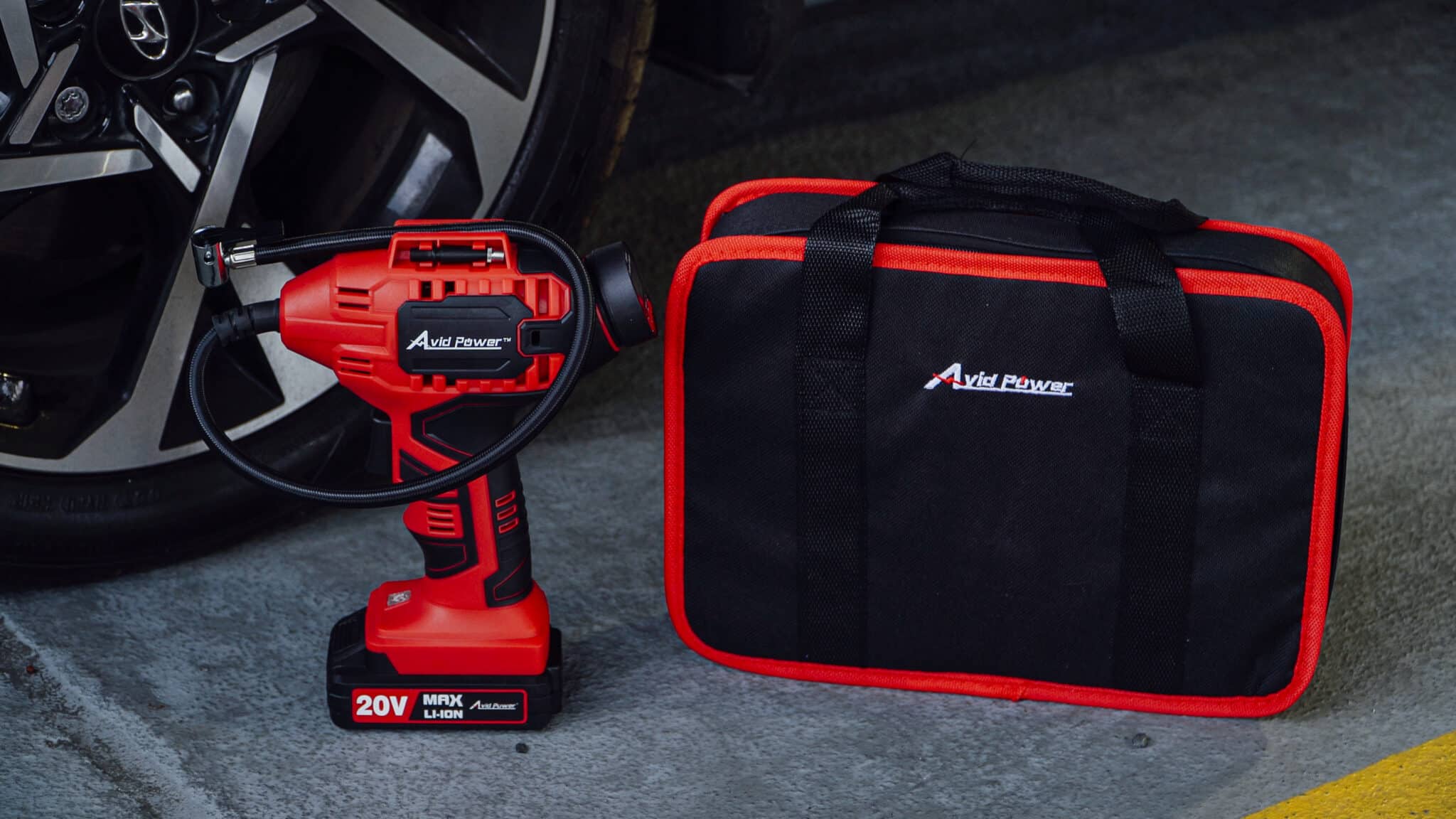 Avid Power Cordless Inflator (Best Portable Tire Inflators)