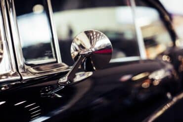 Classic Car Close Up Shot