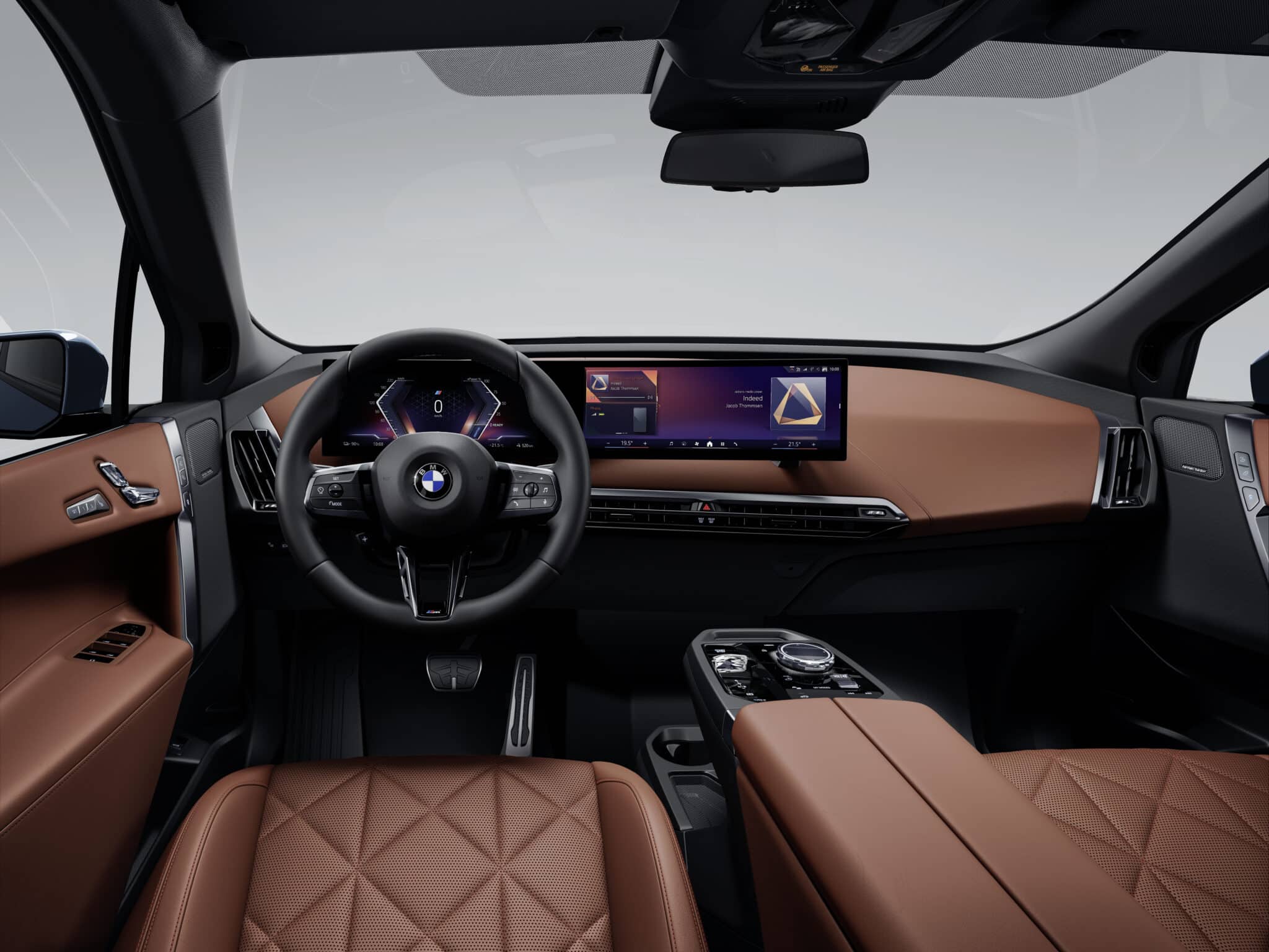 2026 BMW iX interior layout.