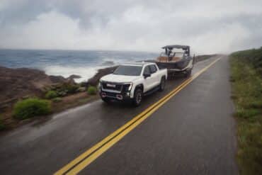 2026 GMC Sierra EV 03 AT4 Towing